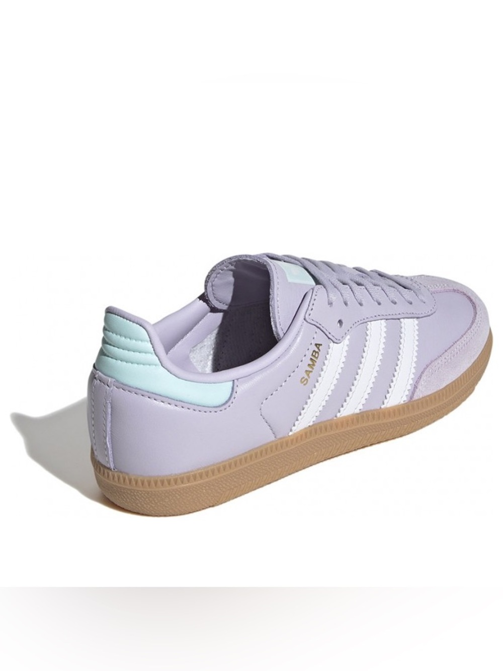 adidas Samba OG 'Silver Dawn White Aqua' - Picture 2 of 8